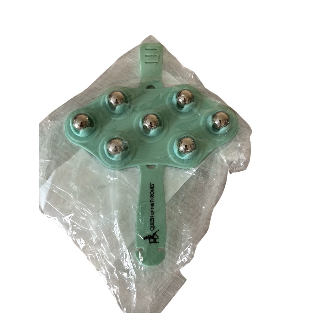 NEW Queen‎ of the Thrones Fascia Body Roller Silicone Stainless Steel Balls